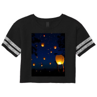 The Life Of A Lantern Scorecard Crop Tee | Artistshot