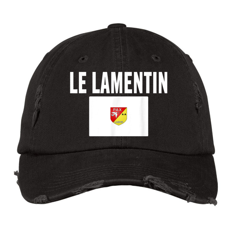 Le Lamentin Flag National France Pride Gift Vintage Cap by Uniform | Artistshot