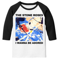 The Stone Roses I Wanna Be Adored Youth 3/4 Sleeve | Artistshot