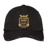 King Born In October 1994 Is A Combination King Birthday Gif Vintage Cap | Artistshot