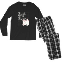 Best Titi Ever Pattern Cute Aunt Auntie White Bear Women Men's Long Sleeve Pajama Set | Artistshot