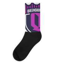 Qüëënsbörö Fc Socks | Artistshot