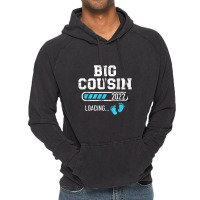 Big Cousin Loading 2022 For Pregnancy Announcement Vintage Hoodie | Artistshot