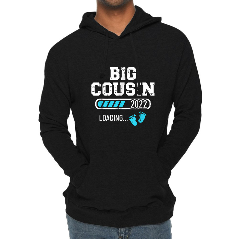 Big Cousin Loading 2022 For Pregnancy Announcement Lightweight Hoodie | Artistshot