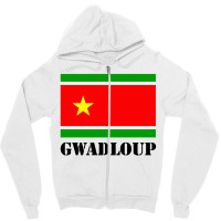 Nation Guadeloupe Zipper Hoodie | Artistshot