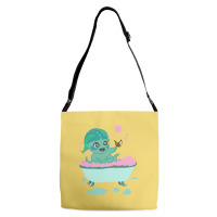 Kraken Shower Adjustable Strap Totes | Artistshot