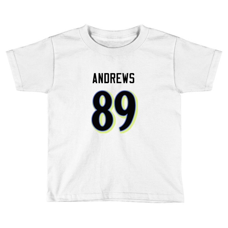 Custom Mark Andrews Ravens Toddler T-shirt By Ngetalkdulu - Artistshot