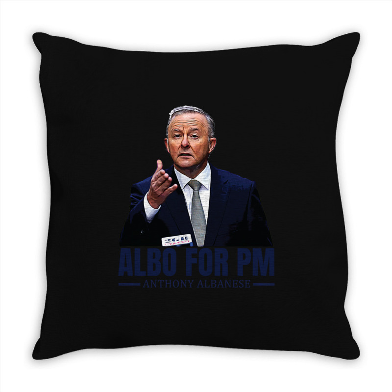 Anthony Albanese. Albo For Pm Throw Pillow | Artistshot