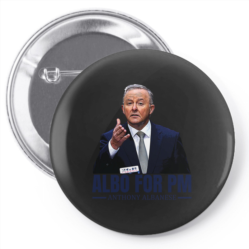 Anthony Albanese. Albo For Pm Pin-back Button | Artistshot