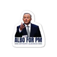 Anthony Albanese. Albo For Pm Sticker | Artistshot