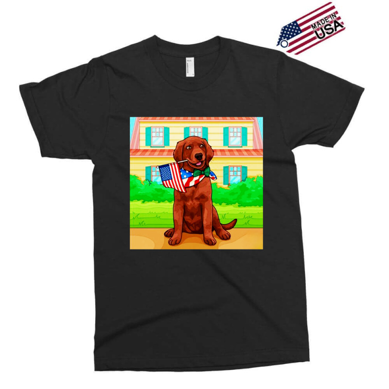 Puppy A M E R I C A N Exclusive T-shirt by althubich | Artistshot