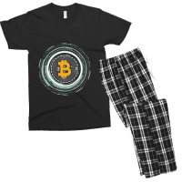 Bitcoin Cryptocurrency Crypto Pullover Men's T-shirt Pajama Set | Artistshot