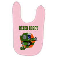 Mixer Robot Baby Bibs | Artistshot