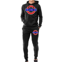 London Souvenir Mind The Gap Underground Tube Hoodie & Jogger Set | Artistshot