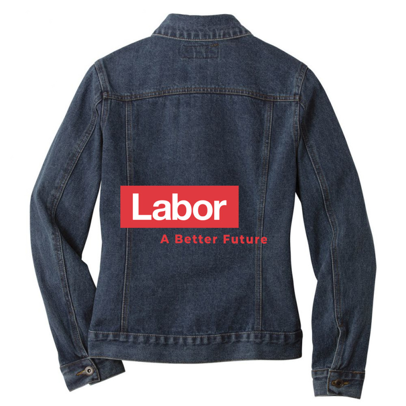 Australian Labor Party Ladies Denim Jacket by cm-arts | Artistshot