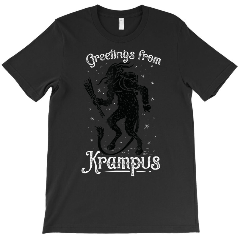 Greetings From Krampus, Fun Pre-germanic Paganism T-shirt | Artistshot