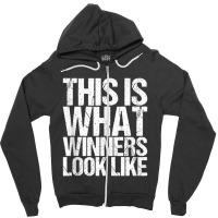 This Is What Winners Look Like Workout Zipper Hoodie | Artistshot