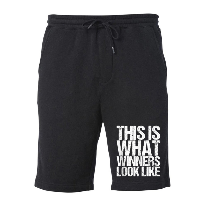 This Is What Winners Look Like Workout Fleece Short | Artistshot