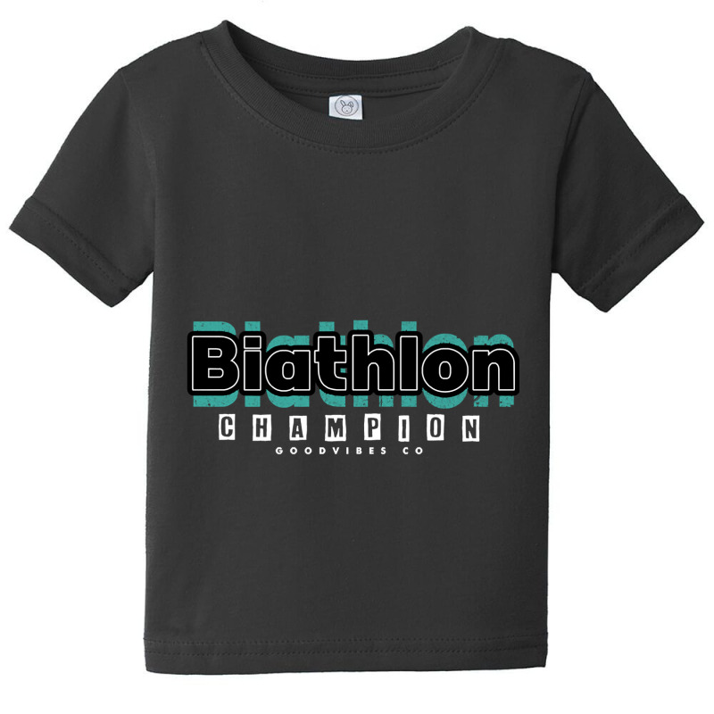 Biathlon Champ Baby Tee | Artistshot