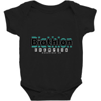 Biathlon Champ Baby Bodysuit | Artistshot