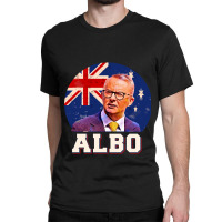 Australian Labor Party  Albo  Australian Flag Retro 2022 Classic T-shirt | Artistshot