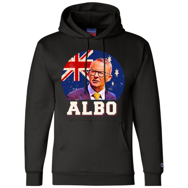 Australian Labor Party  Albo  Australian Flag Retro 2022 Champion Hoodie | Artistshot