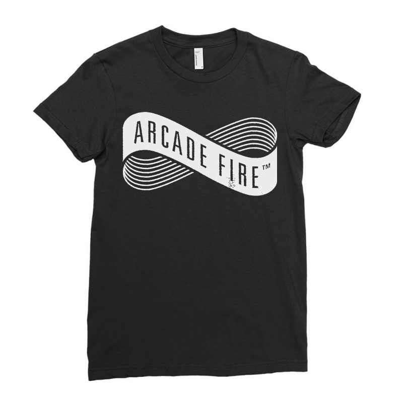 Arcade Fire Classic Ladies Fitted T-Shirt by cm-arts | Artistshot