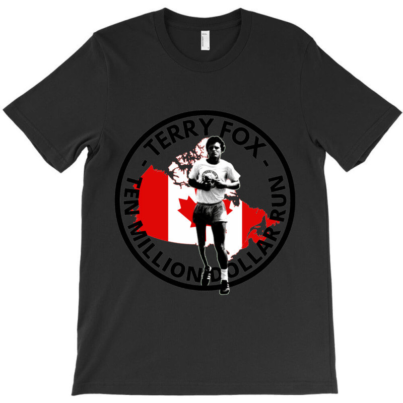 Terry Fox Ten Million Dollar Run T-Shirt by cm-arts | Artistshot