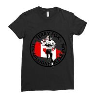 Terry Fox Ten Million Dollar Run Ladies Fitted T-shirt | Artistshot