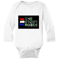 Stone Roses 3 Colours Copy Long Sleeve Baby Bodysuit | Artistshot