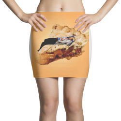 food coma collage bymarianne Mini Skirts | Artistshot
