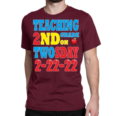 Funny Twosday Text Design Classic T-shirt Designed By Fga Apparel