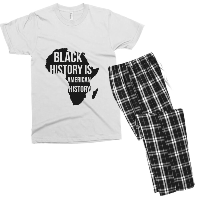 Black History Is American History Black History Month Men's T-shirt Pajama Set | Artistshot