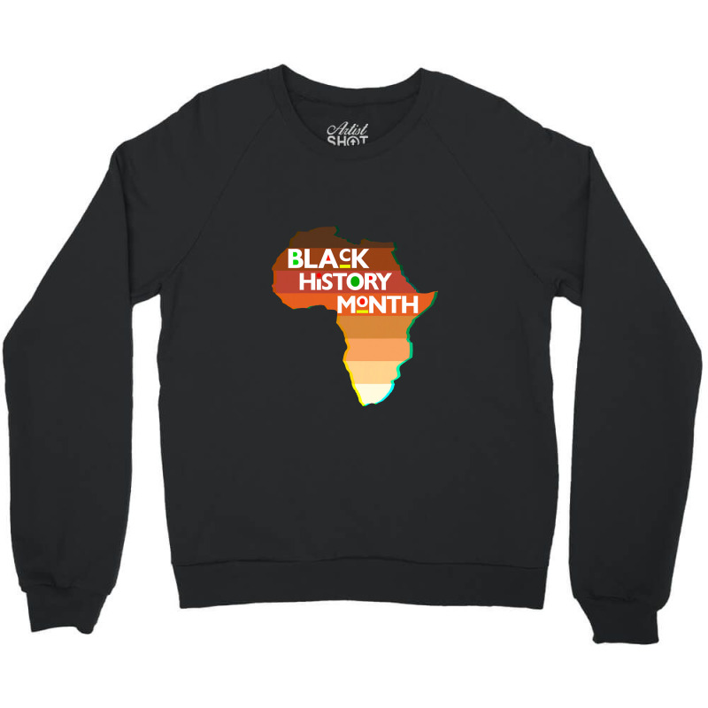 Black History Month 2022 Africa Melanin Men Women Boys Girls Crewneck Sweatshirt | Artistshot