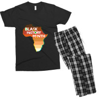 Black History Month 2022 Africa Melanin Men Women Boys Girls Men's T-shirt Pajama Set | Artistshot