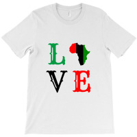 Black History Month 2022 Africa Women Men Boys Girls Love T-shirt | Artistshot