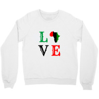 Black History Month 2022 Africa Women Men Boys Girls Love Crewneck Sweatshirt | Artistshot