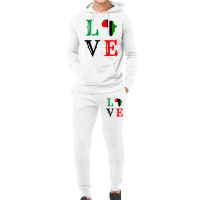 Black History Month 2022 Africa Women Men Boys Girls Love Hoodie & Jogger Set | Artistshot