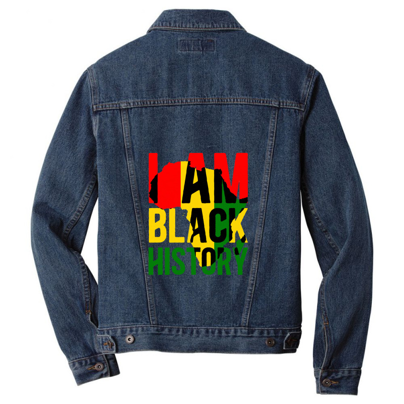 Black History Month 247365 Africa Map Melanin 2022 Women Pullover Men Denim Jacket | Artistshot