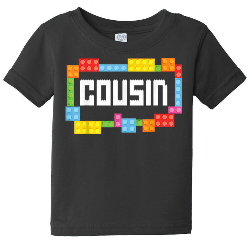 Master Builder Cousin Bricks Blocks Building Family Set Baby Tee by Outpost | Artistshot