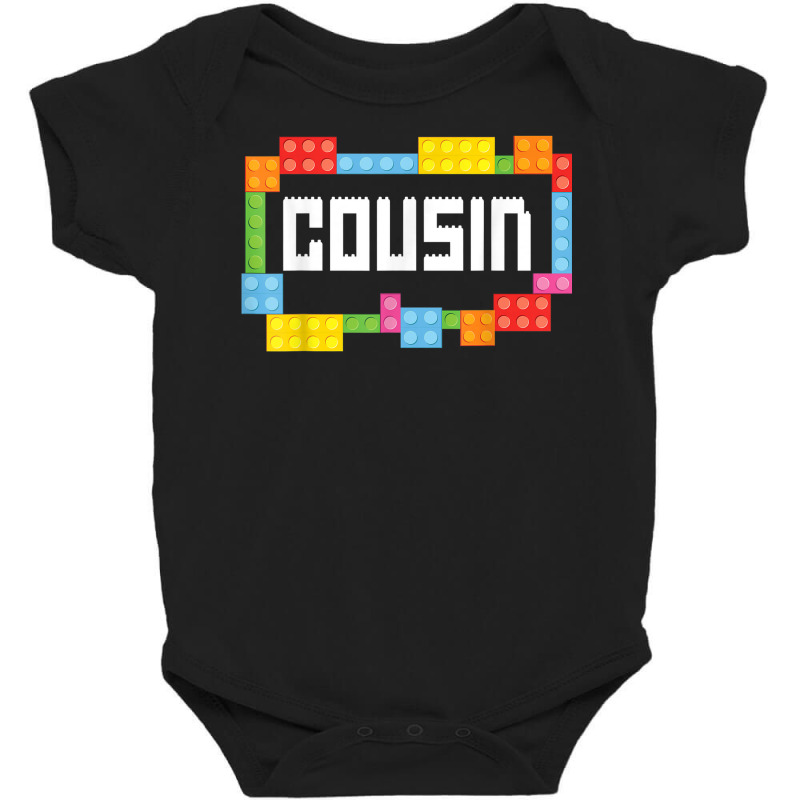 Master Builder Cousin Bricks Blocks Building Family Set Baby Bodysuit by Outpost | Artistshot