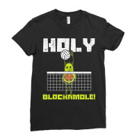 Holy Blockamole Avocado Volleyball Player Blocker Men Women Ladies Fitted T-shirt | Artistshot