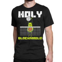 Holy Blockamole Avocado Volleyball Player Blocker Men Women Classic T-shirt | Artistshot