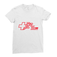 Sports Governing Bodies In Switzerland Ladies Fitted T-shirt | Artistshot