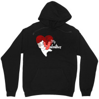 My Cat Is My Valentines Unisex Hoodie | Artistshot