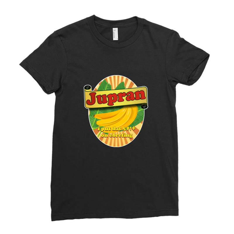 Banana Ketchup Ladies Fitted T-Shirt by WesleyCopenheaver | Artistshot