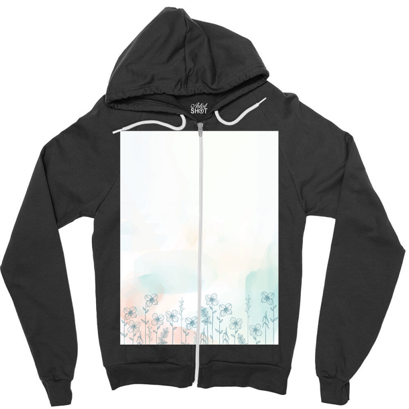 Aesthetic Aesthetic Zipper Hoodie | Artistshot