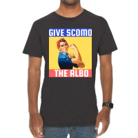 Give Scomo The Albo Vintage T-shirt | Artistshot