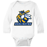 Burlington Bees Long Sleeve Baby Bodysuit | Artistshot