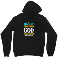 Black Is Beautiful Black History Month Gift Blue Unisex Hoodie | Artistshot